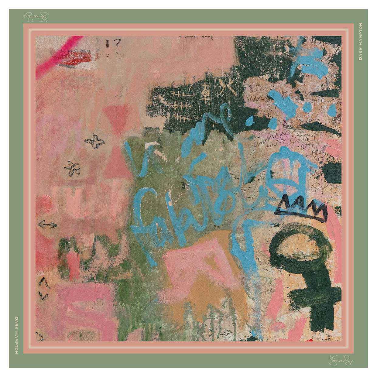 Dark Hampton X Jackie Green The Fabulous Petite Silk Scarf